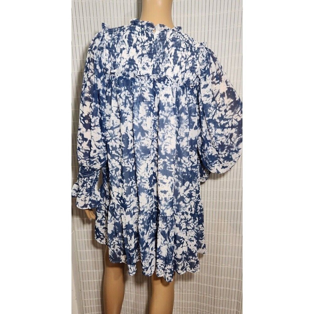 Moodie Dress For Women Size XS Blue long Sleeve Lined Back Zipper - Picture 8 of 16